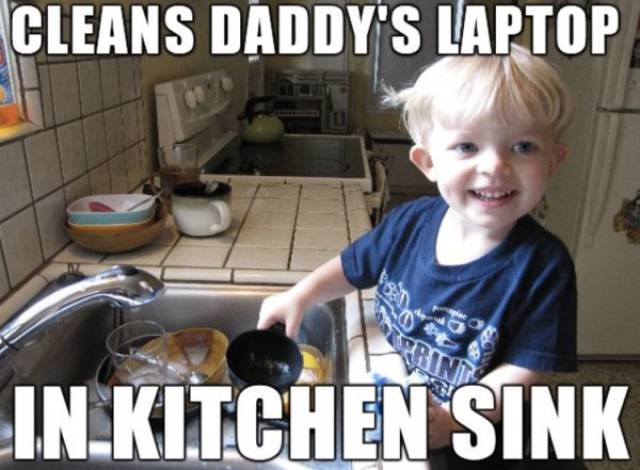 Pics & Memes Revealing The Savageness That Is Toddlers