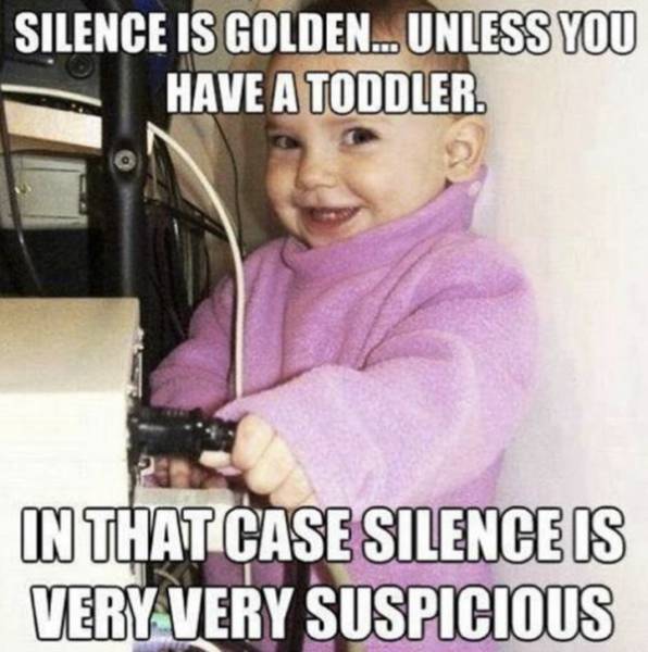 Pics & Memes Revealing The Savageness That Is Toddlers