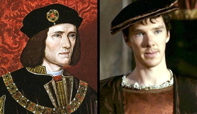 Benedict Cumberbatch and King Richard III are related: The famous actor is an ancestor of the English monarch and the last representative of the male family line of Plantagenets of the English throne.