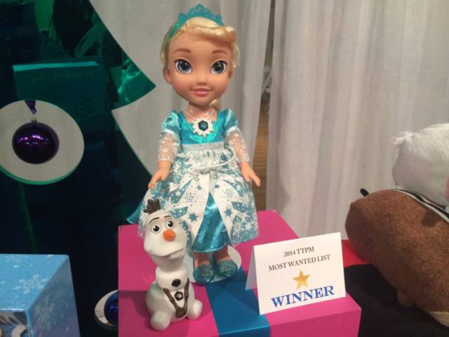 2014: "Frozen" dolls - Disney's "Frozen" dominated the box office after its November 2013 release and subsequently dominated the toy industry the following year. Olaf plushies, castle sets, and Elsa dolls were sold out everywhere.