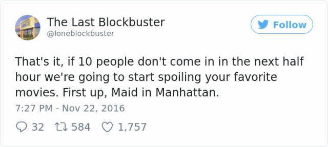 donald trump white supremacy tweets - The Last Blockbuster y That's it, if 10 people don't come in in th hour we're going to start spoiling your favorite movies. First up, Maid in Manhattan. 32 12 584 1,757