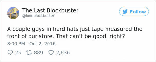 trump tweet popular vote - The Last Blockbuster A couple guys in hard hats just tape measured the front of our store. That can't be good, right? 9 25 12 889 2,636