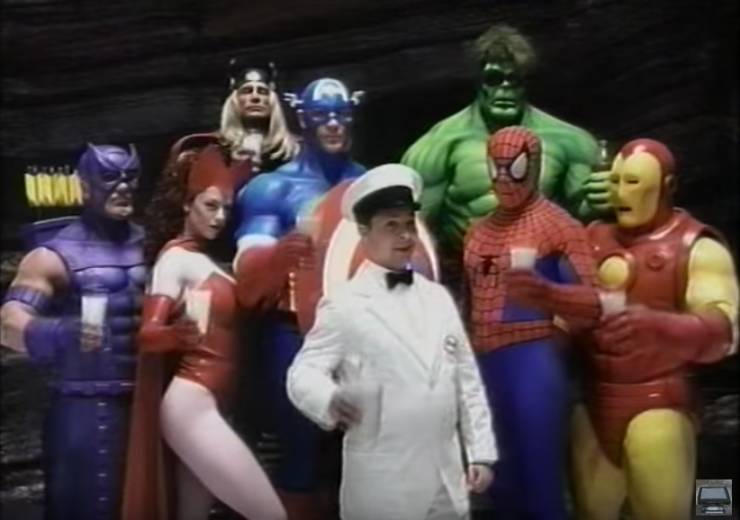 The "Got Milk?" commercial that featured The Avengers