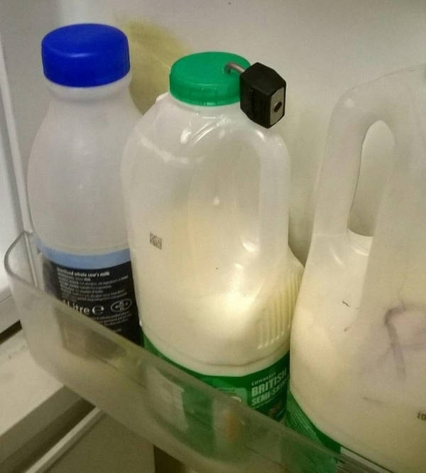 lock milk