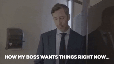 suit - How My Boss Wants Things Right Now...