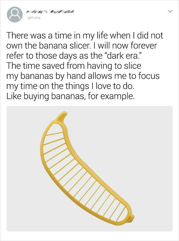 material - There was a time in my life when I did not own the banana slicer. I will now forever refer to those days as the "dark era." The time saved from having to slice my bananas by hand allows me to focus my time on the things I love to do. buying ban