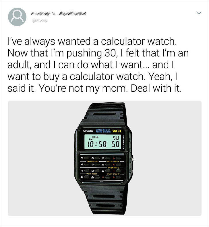 casio calculator watch - I've always wanted a calculator watch. Now that I'm pushing 30, I felt that I'm an adult, and I can do what I want... and I want to buy a calculator watch. Yeah, I said it. You're not my mom. Deal with it. Casio Water Alsid W R 58