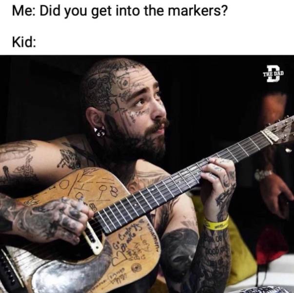 post malone guitar - Me Did you get into the markers? Kid The Dad Crebs Sharmon G Suo 100B ca why