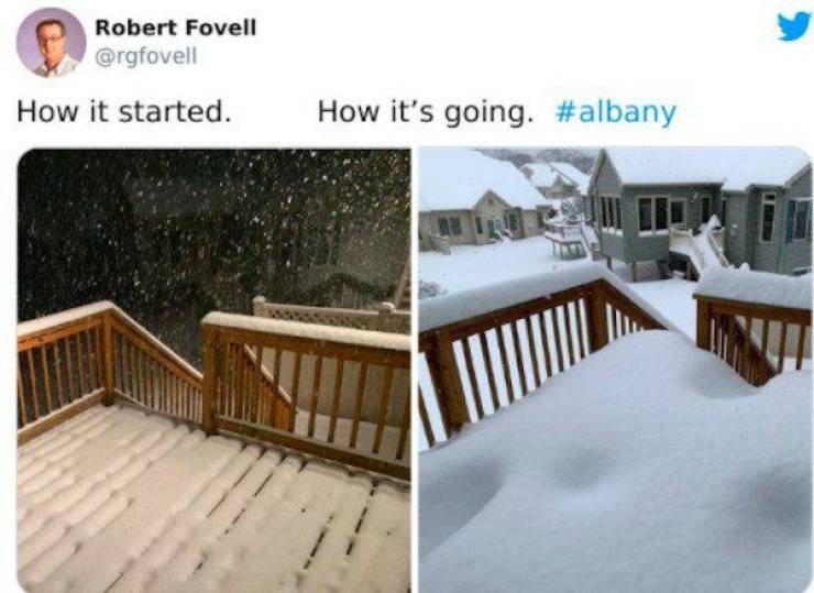 snow - Robert Fovell How it started. How it's going.