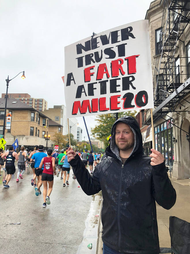 marathon don t trust a fart - Never Trust A Fart After Mile 20