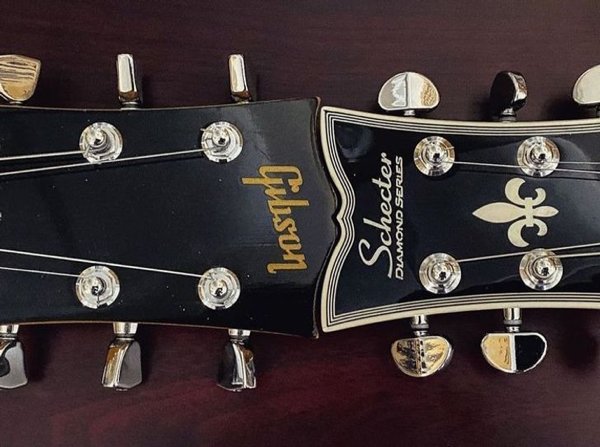 “Gibson and Schecter guitar headstocks fit like a glove.”