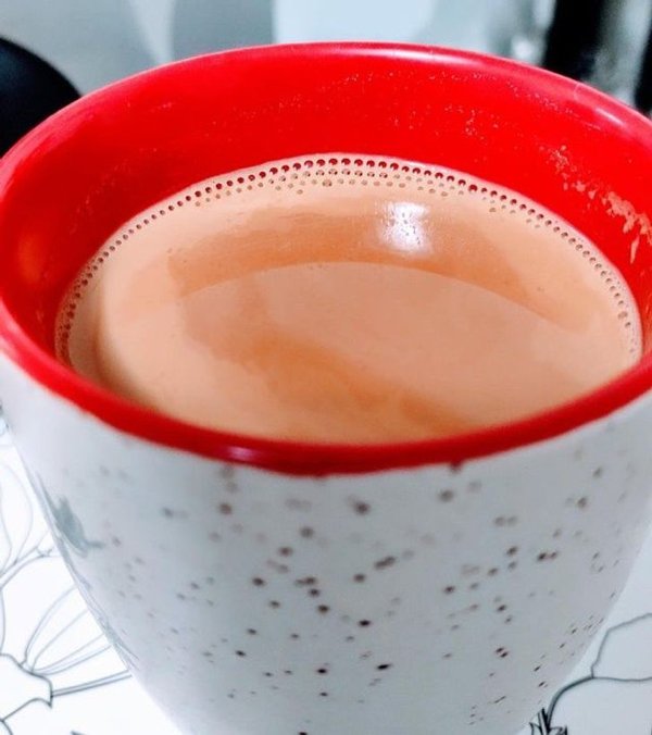 “These weirdly uniform bubbles in my tea give me the creeps.”