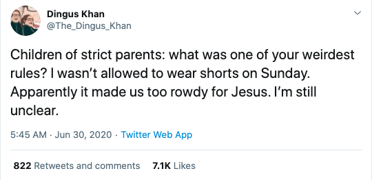 trump bed bugs - Dingus Khan Children of strict parents what was one of your weirdest rules? I wasn't allowed to wear shorts on Sunday. Apparently it made us too rowdy for Jesus. I'm still unclear. . Twitter Web App 822 and
