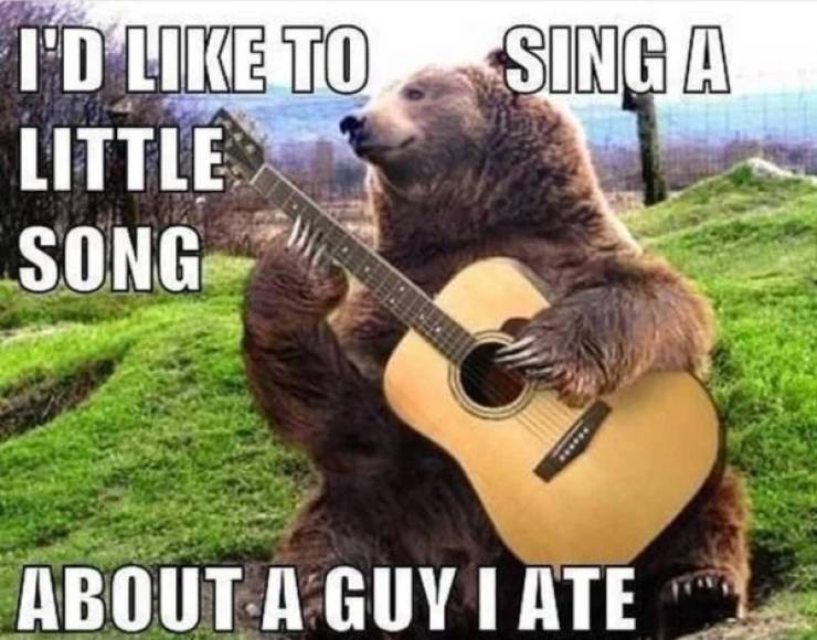 funny bears - Sing A I'D To Little Song eeeeee About A Guy I Ate
