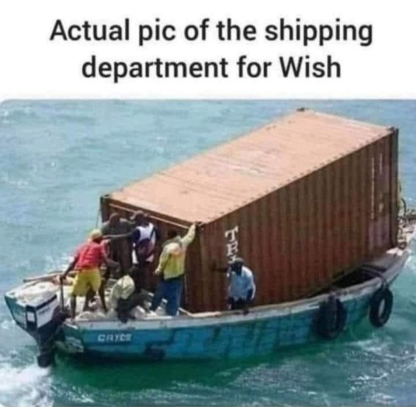 wish shipping department - Actual pic of the shipping department for Wish B Caya
