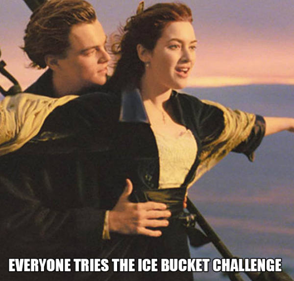 titanic film - Everyone Tries The Ice Bucket Challenge