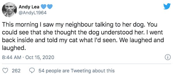 29 Of The Year's Best Pet Tweets