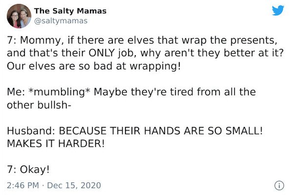 21 Best Parenting Tweets From The Holidays