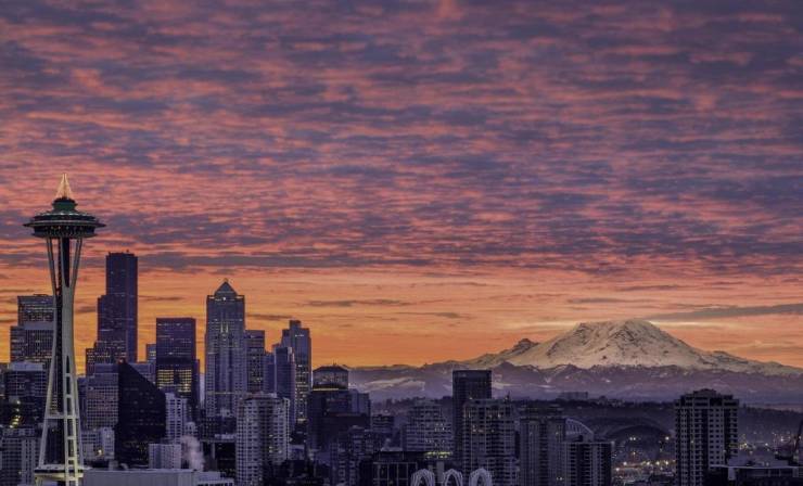 Seattle's skyline.