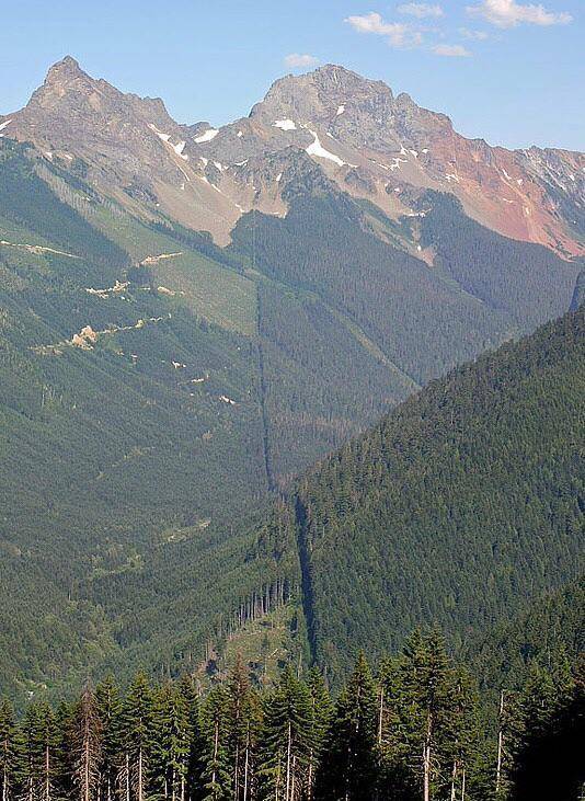 The border of the United States and Canada.