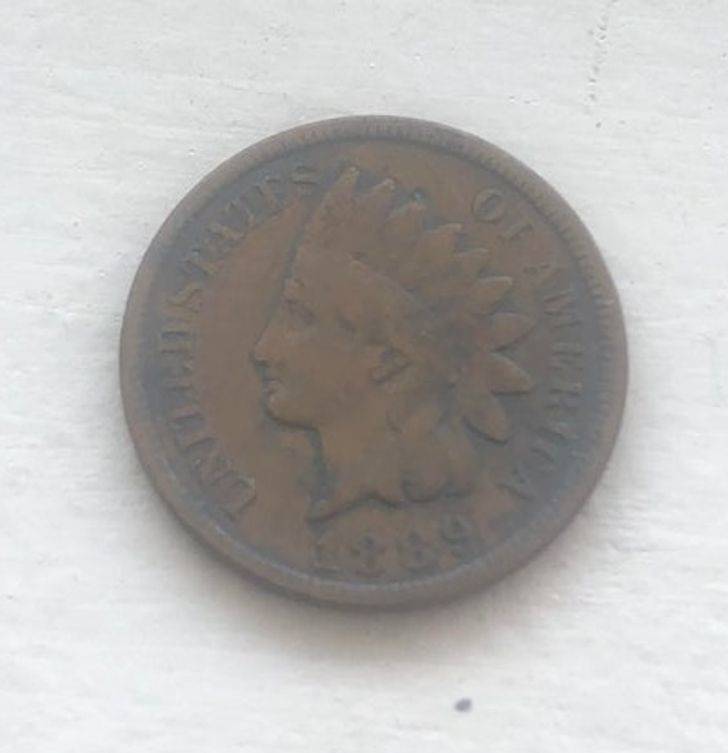 "A customer today only gave a penny for a tip, got mad at first then saw it was from 1889."