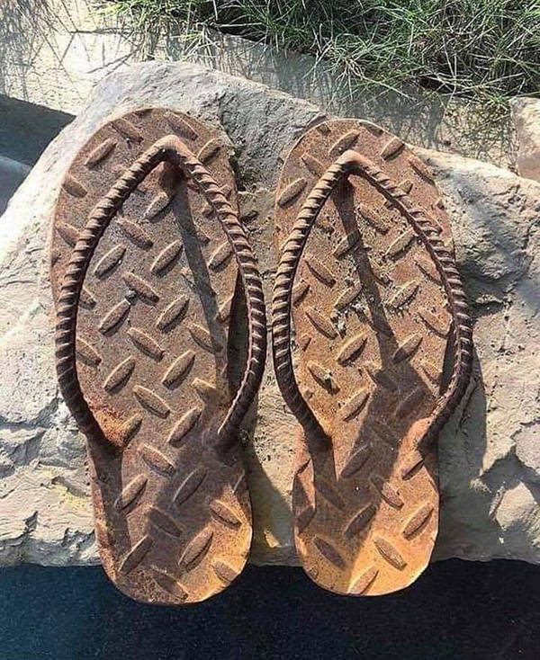 rebar flip flops