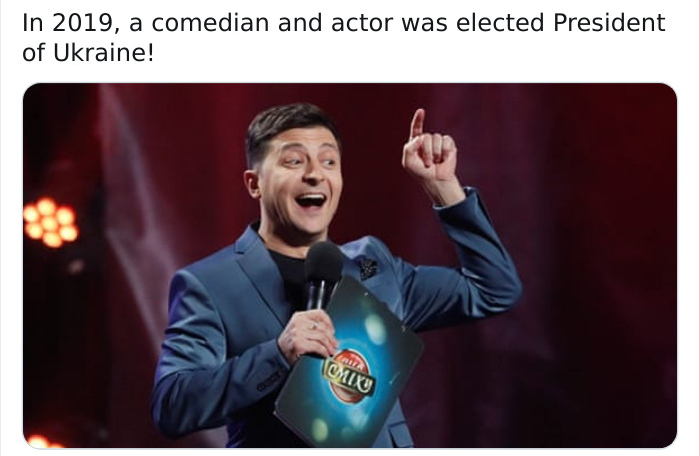 zelensky comedian - In 2019, a comedian and actor was elected President of Ukraine! Cmiku Ta