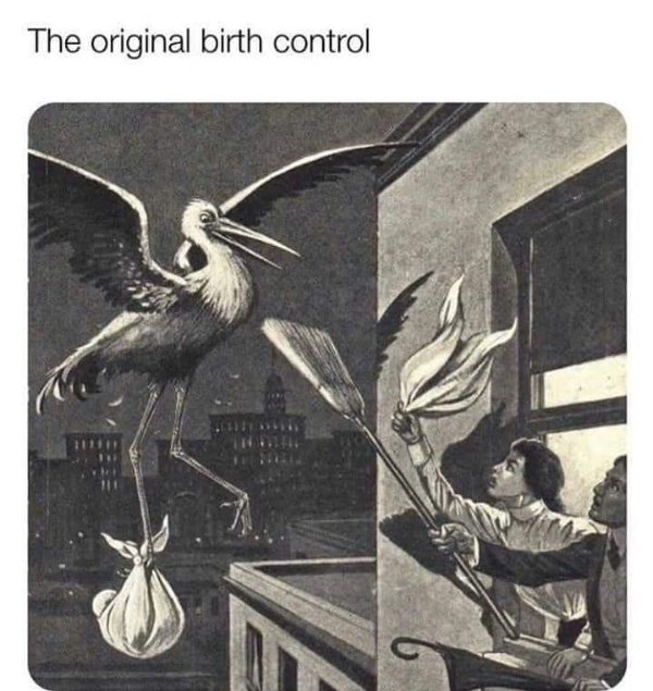 original birth control meme - The original birth control