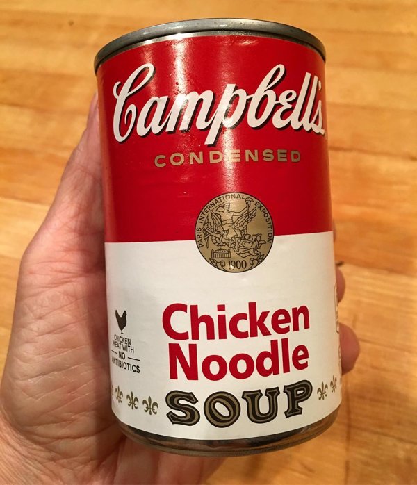 tin can - Campbell Condensed En 19009 Parken No Botics Chicken Noodle Soup