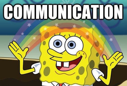 spongebob iconic - Communication