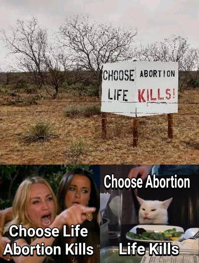 tree - Choose Abortion Life Kills! Choose Abortion Choose Life Abortion Kills Life Kills