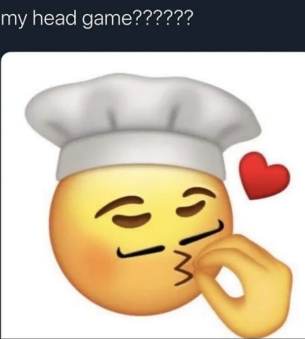 fart emoji - my head game??????