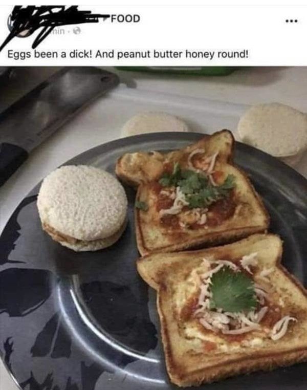 bone apple tea reddit - Food Eggs been a dick! And peanut butter honey round!