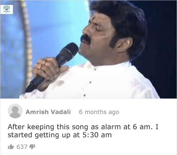 laugh uncontrollably hilarious funny relatable memes - Amrish Vadali 6 months ago After keeping this song as alarm at 6 am. I started getting up at i 637