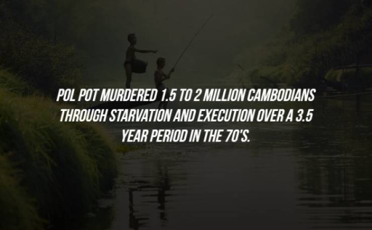 android round - Pol Pot Murdered 1.5 To 2 Million Cambodians Through Starvation And Execution Over A 3.5 Year Period In The 70'S.