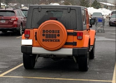 jeep wrangler - Boobie Ninin Bouncer