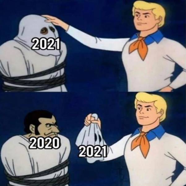 Internet meme - 2021 16 2020 2021