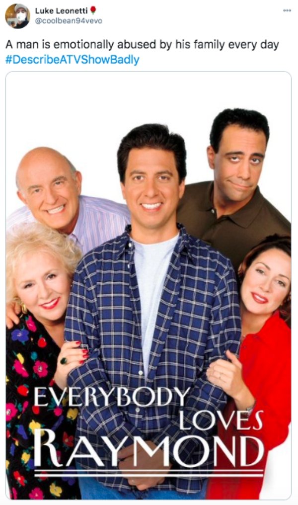 everybody hates raymond - Luke Leonetti A man is emotionally abused by his family every day Everybody Loves Raymond