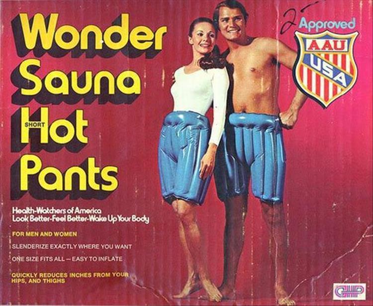 wonder sauna hot pants - 2 Approved Aau Unt Usa Wonder Sauna Hot Pants HealthWatchers of America Look Betterfeel BetterWake Up Your Body For Men And Women Slenderize Exactly Where You Want One Size Fits AllEasy To Inflate Quickly Reduces Inches From Your 