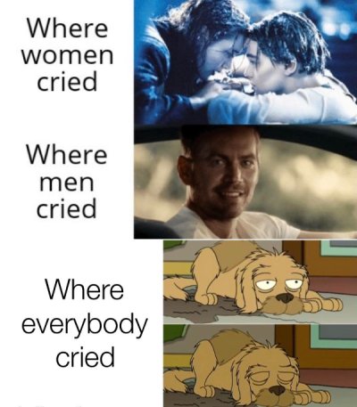 clone wars when men cried memes - Where women cried Where men cried Where everybody cried