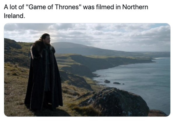 fairhead ireland - A lot of "Game of Thrones" was filmed in Northern Ireland