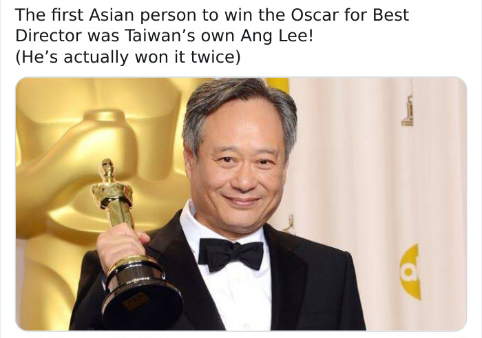 ang lee oscar - The first Asian person to win the Oscar for Best Director was Taiwan's own Ang Lee! He's actually won it twice