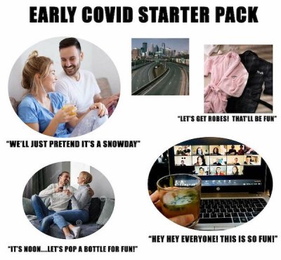 his and her robes - Early Covid Starter Pack "Let'S Get Robesi That'Ll Be Fun "We'Ll Just Pretend It'S A Snowday" "Hey Hey Everyone! This Is So Fun!" "It'S Noon...Let'S Pop A Bottle For Funt