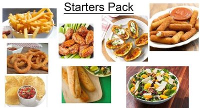 starter food - Starters Pack