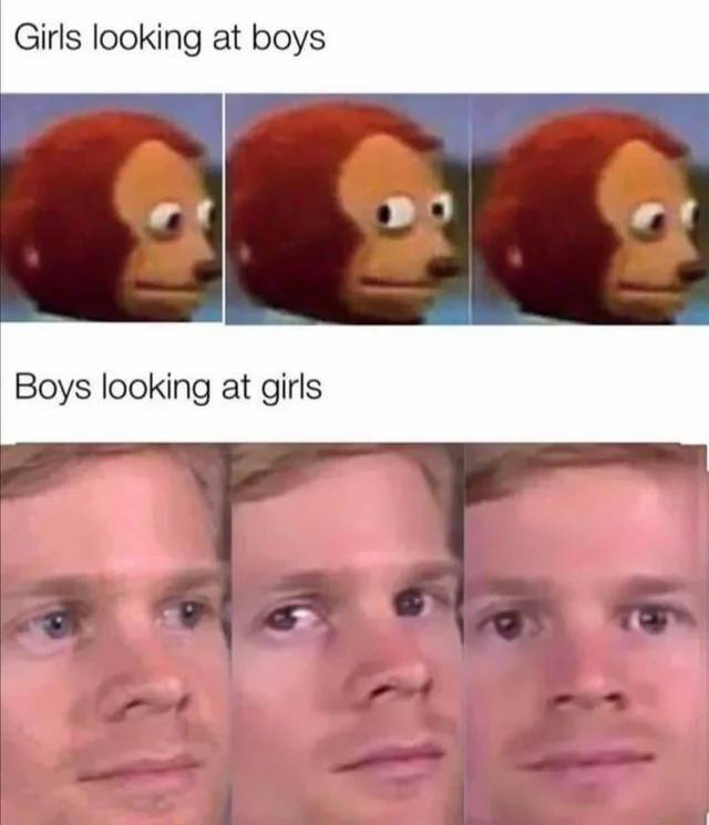 girls look at boys how boys look - Girls looking at boys Boys looking at girls