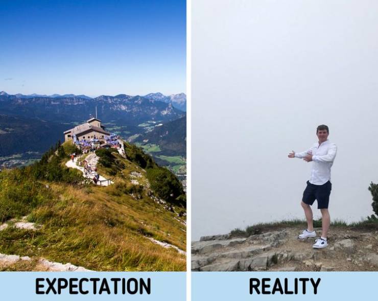 kehlsteinhaus - Expectation Reality