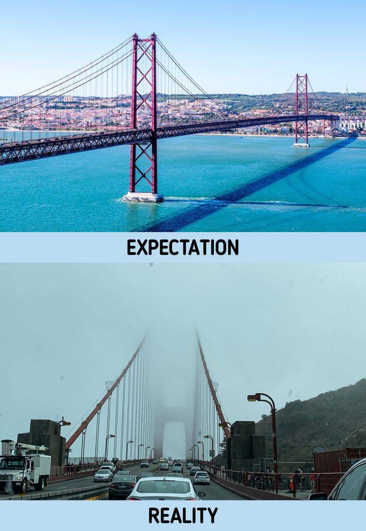 25 de abril bridge - Expectation Reality