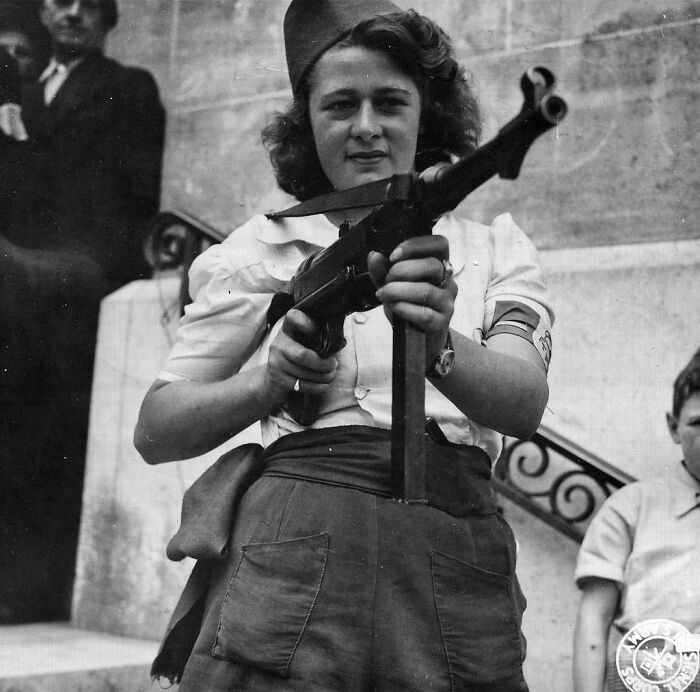 Simone Segouin was a French Resistance fighter in WWII that was only 18 when Germany invaded. She took part in large-scale missions, such as capturing German troops, derailing trains, and other acts of sabotage. And she is still alive and just celebrated her 95th birthday.