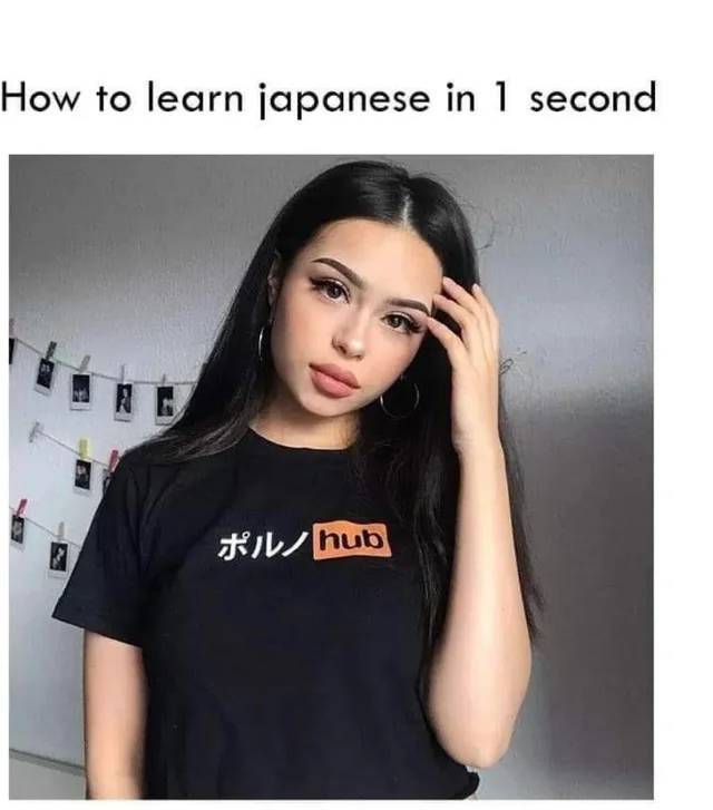 funny pics and memes - learn japanese in 1 second - How to learn japanese in 1 second hub