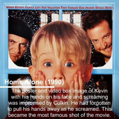 download home alone - When Kevins Family Left For Vacation. They Forgot One Minor Detail Kevin Home Alone 1990 The poster and video box image of Kevin with his hands on his face and screaming was improvised by Culkin. He had forgotten to pull his hands aw